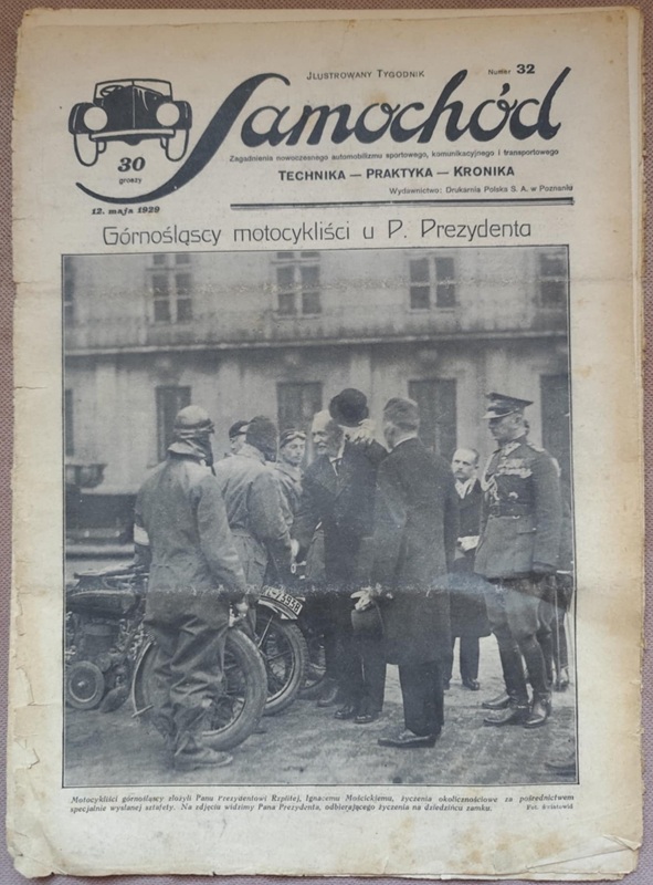 Samochód - Nr. 32 - Rok 1929
