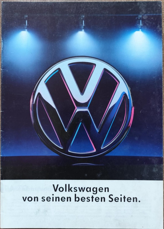 Volkswagen - Prospekt 1989