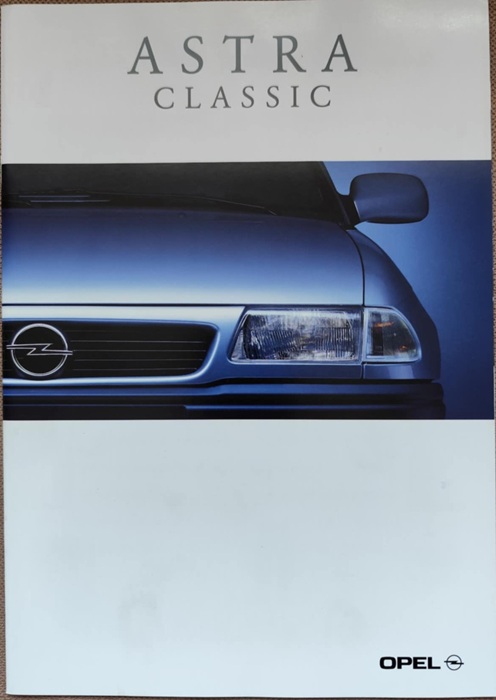 Opel Astra Classic - Prospekt 1998