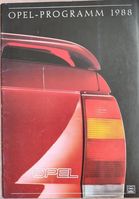 Opel - Prospekt 1988