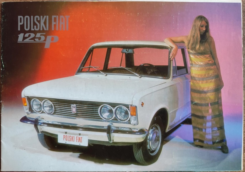 Polski Fiat 125P - Prospekt - jęz. polski