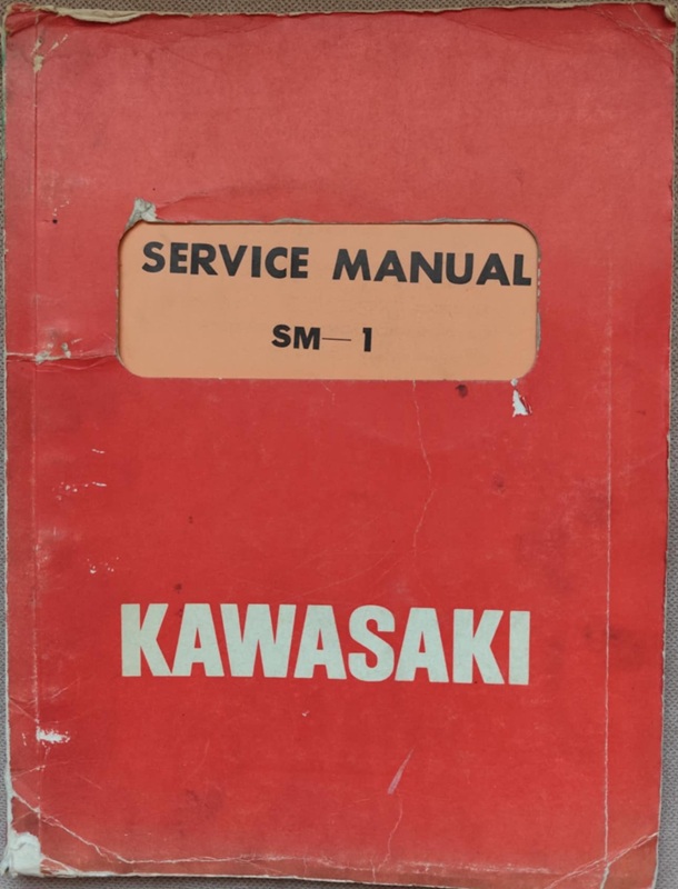 Kawasaki - Service Manual Moped 1970