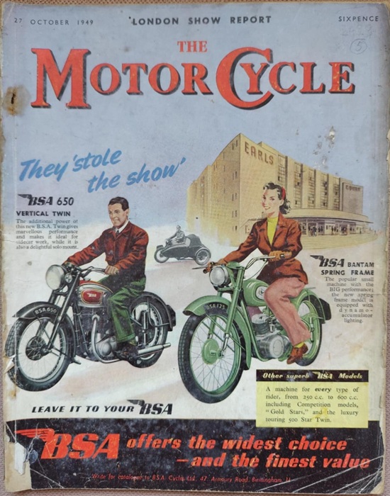 The Motor Cycle - 1949 - No.2429