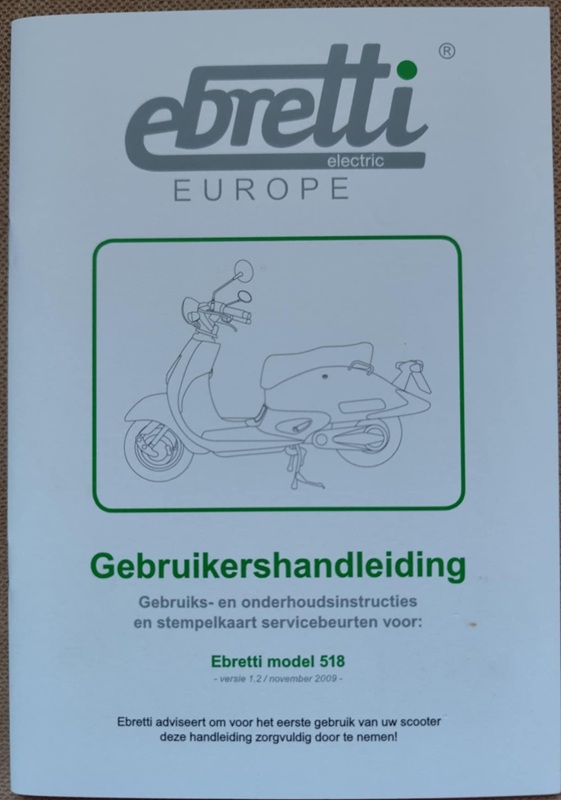 Ebretti model 518 - Instrukcja obsługi