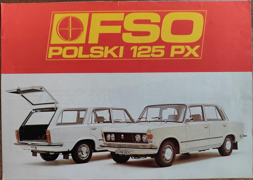 Polski Fiat 125PX - Prospekt