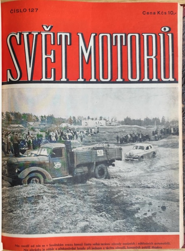Svet Motoru - Czasopisma 1952 10 sztuk