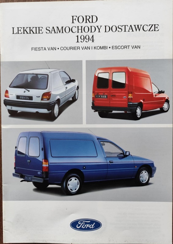 Ford - Prospekt - Samochody Dostawcze 1994