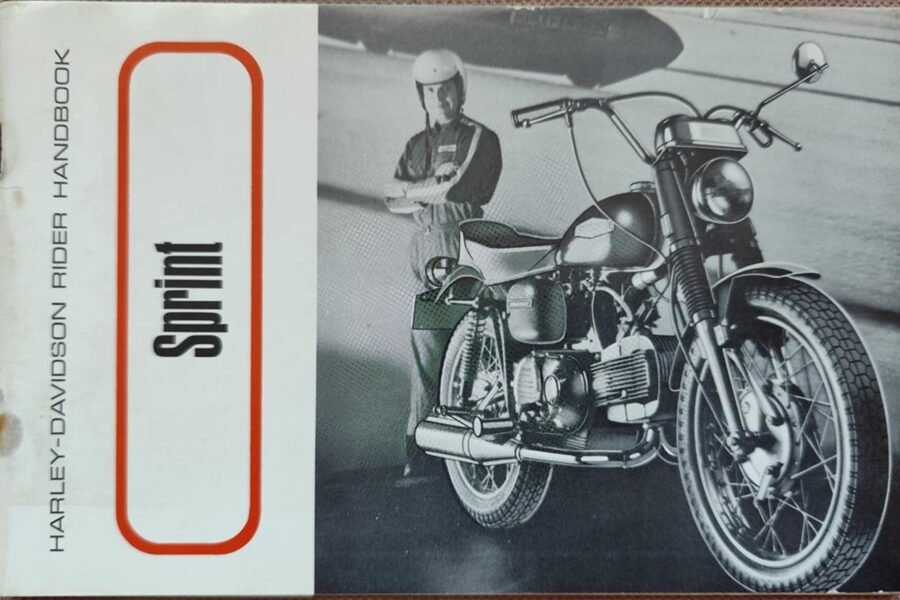 Harley Davidson - Rider Handbook - Sprint 1968