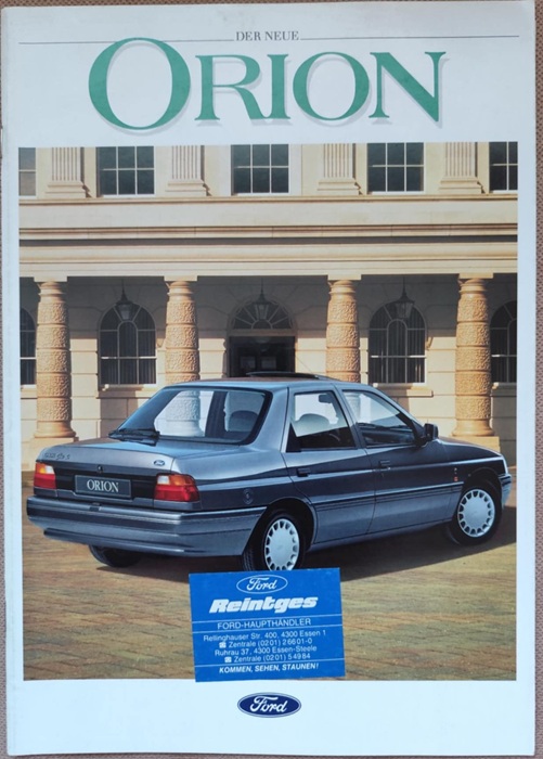 Ford Orion - Prospekt