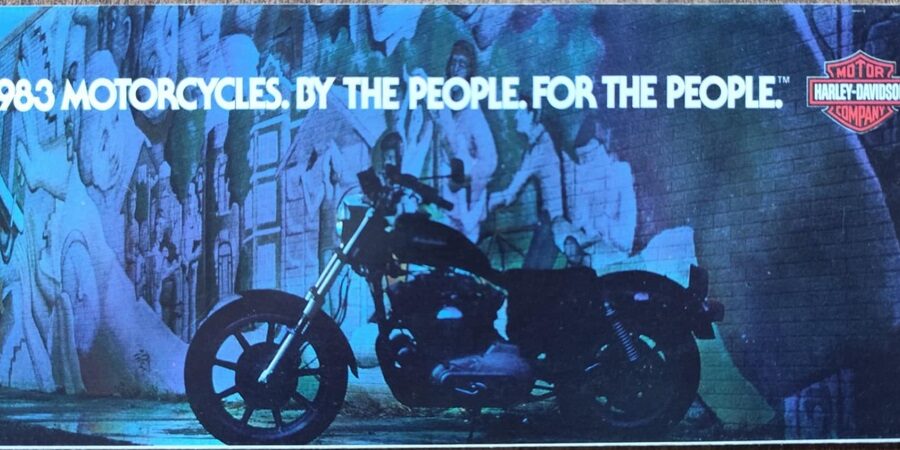 Harley Davidson - 1983- Prospekt