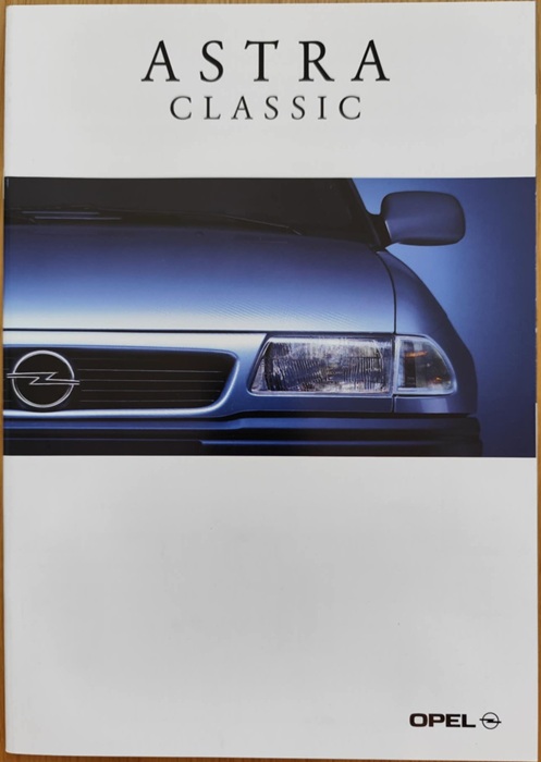 Opel Astra - Prospekt 1998