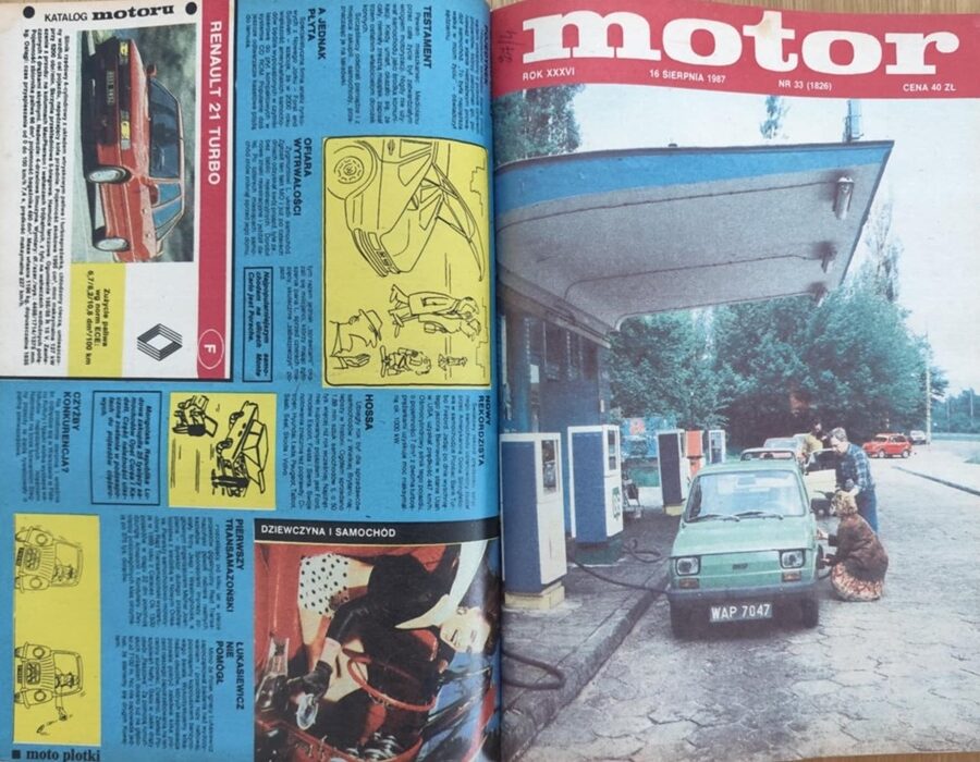 Motor - Rocznik 1987