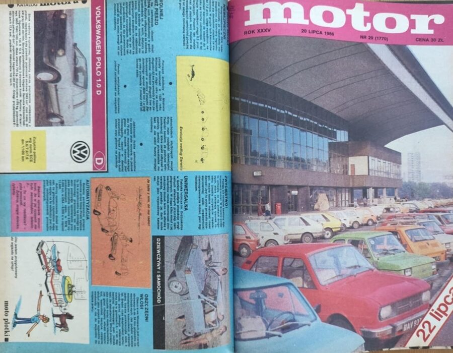Motor - Rocznik 1986