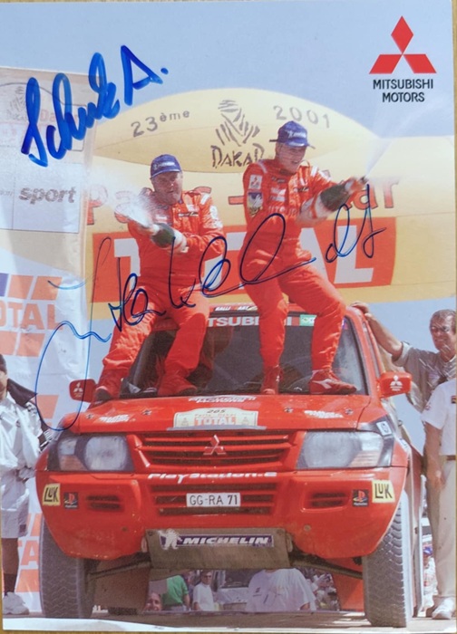 Dakar - Autograf Jutta Kleinschmidt