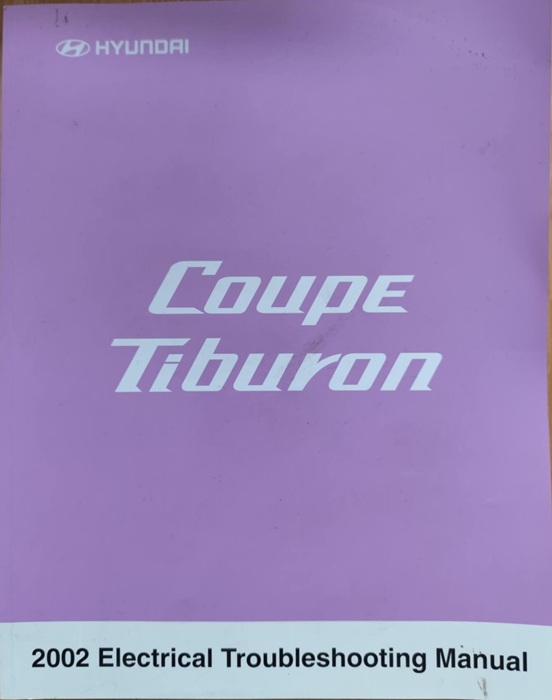 Hyundai Coupe Tiburon - 2002 Electrical Troubleshooting Manual