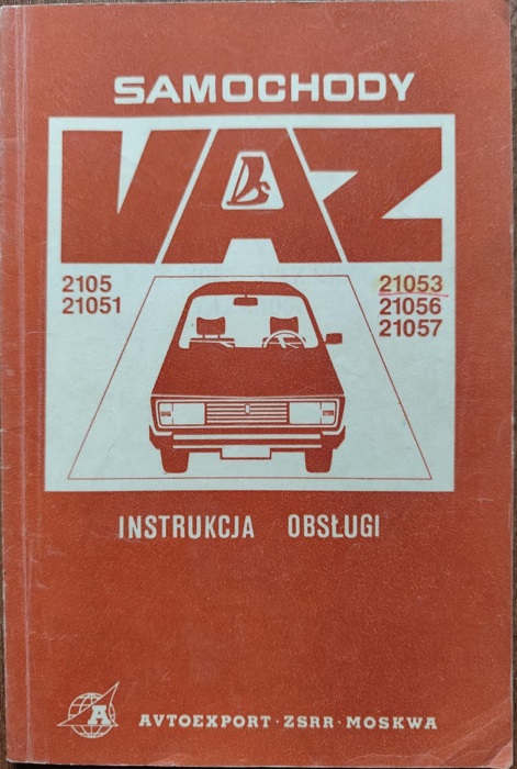 Samochody VAZ - Instrukcja obsługi
