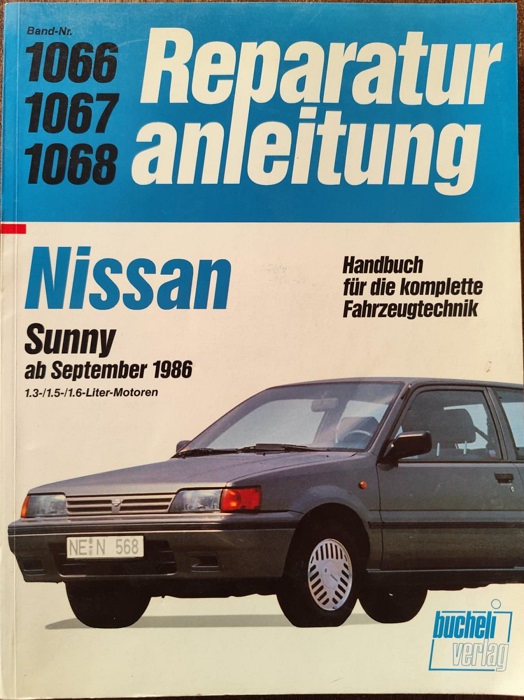 Nissan Sunny - Instrukcja napraw