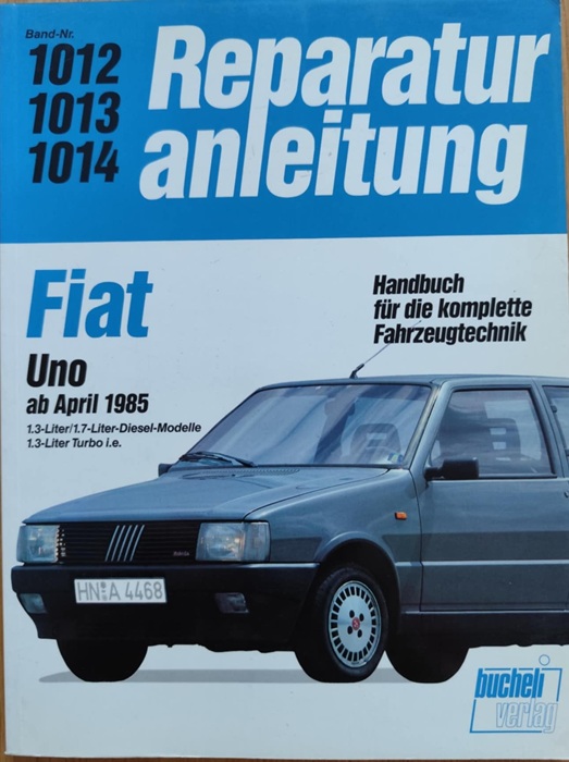 Fiat Uno - Instrukcja napraw