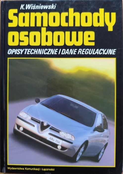 Samochody osobowe – Opisy techniczne i dane regulacyjne część 15