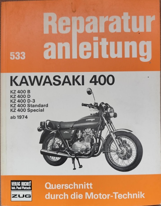 Kawasaki 400 - Instrukcja napraw
