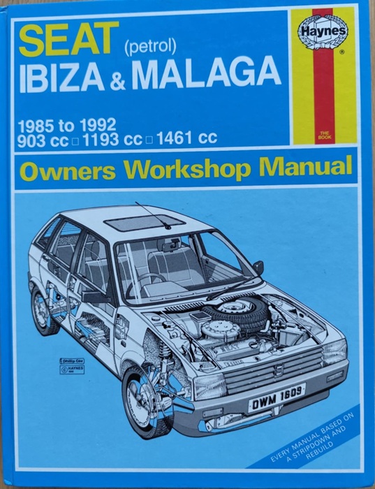 Seat Ibiza Malaga - Instrukcja napraw Haynes