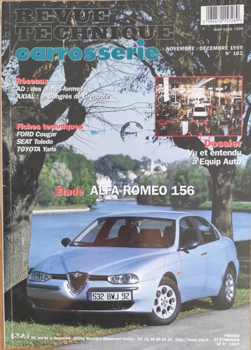 Revue Technique Carrosserie - Alfa Romeo 156