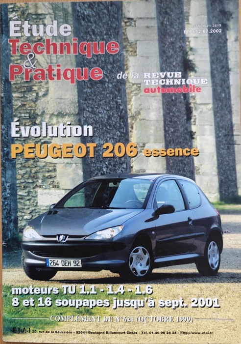Etude Technique & Pratique - Peugeot 206