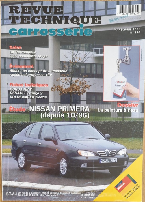Revue Technique Carrosserie - Nissan Primera