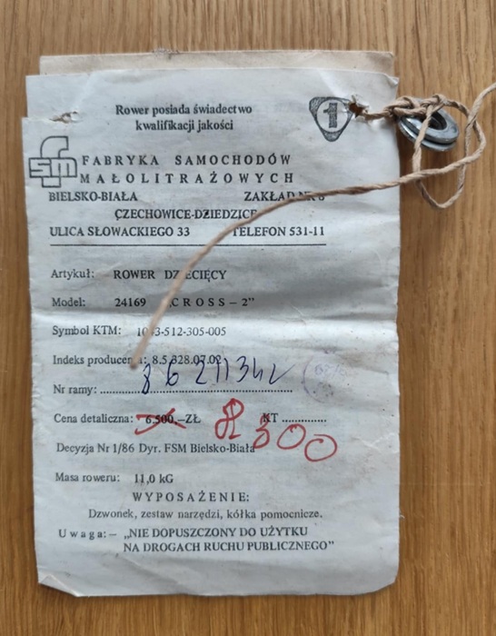 Rowery IOR-010 - Instrukcja obsługi - obrazek 3