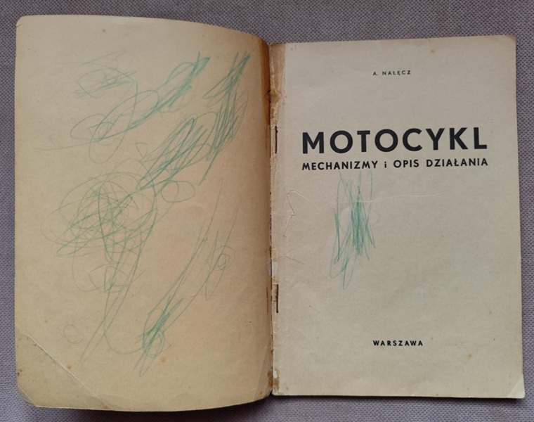 Motocykl - A. Nałęcz - Państwowe Zakłady Inżynierii - Sokół 600 - obrazek 8