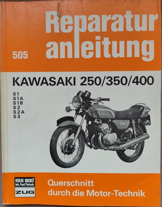 Kawasaki 25/350/400 - Instrukcja napraw