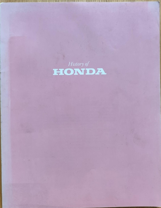 History of Honda 1993