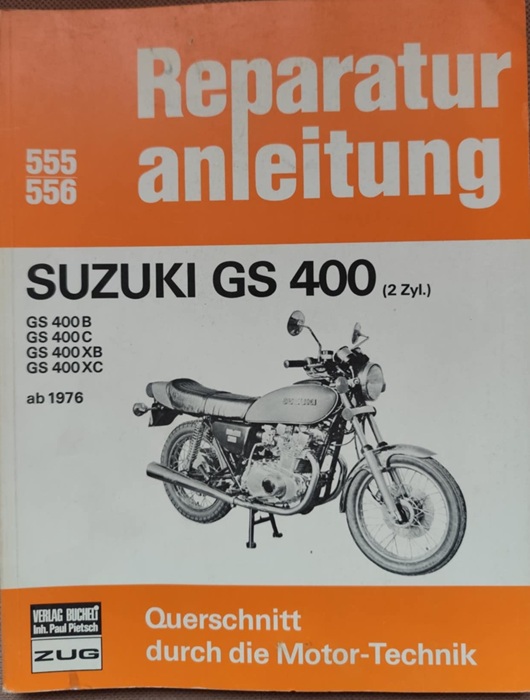 Suzuki GS 400 - Instrukcja napraw