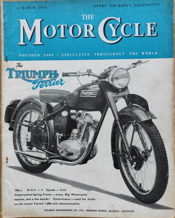 The Motor Cycle - nr.2656 - 1954