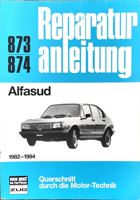 Alfasud - Reparaturanleitung 873/874