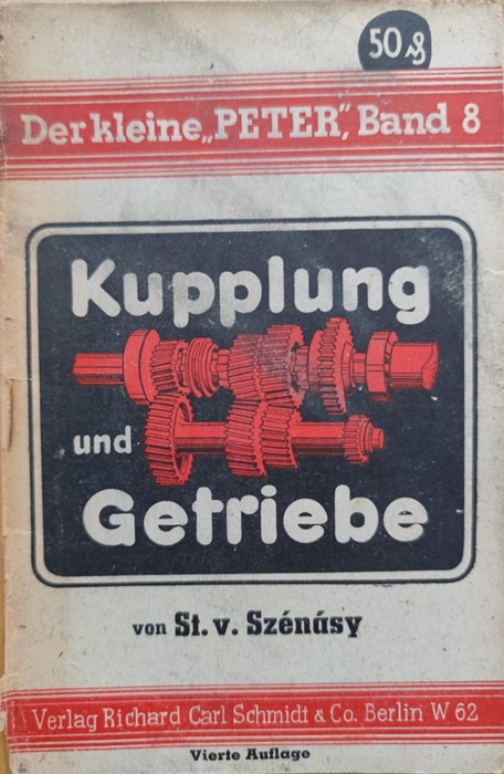 Derkleine "PETER", Band 8 - 1944 - Sprzęgła, skrzynie biegów