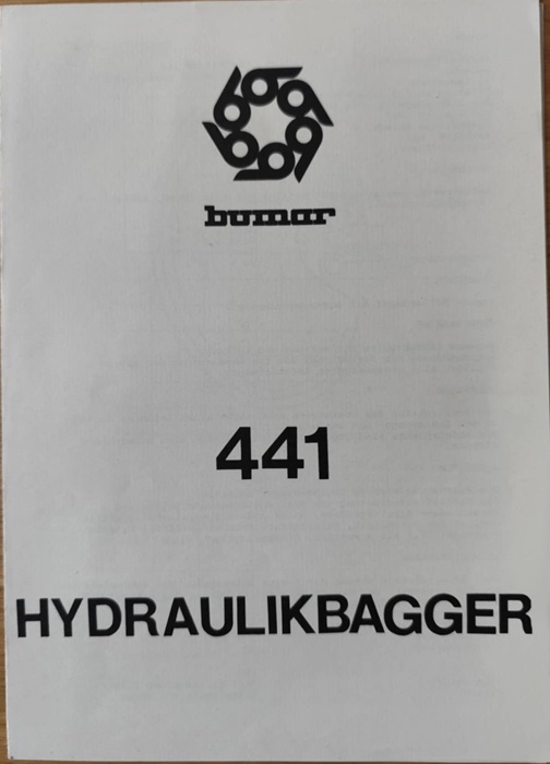 Bumar - Hydraulikbagger 441 - Prospekt