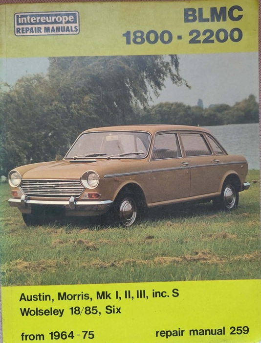 Austin, Morris, Wolseley 1800/2000 - Repair Manuals
