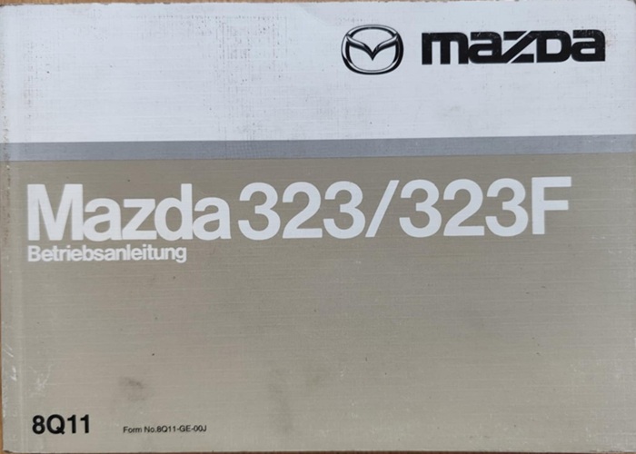 Mazda 323 - Instrukcja obsługi komplet