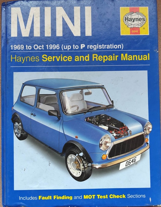 Mini - Service and Repair Manual - Haynes