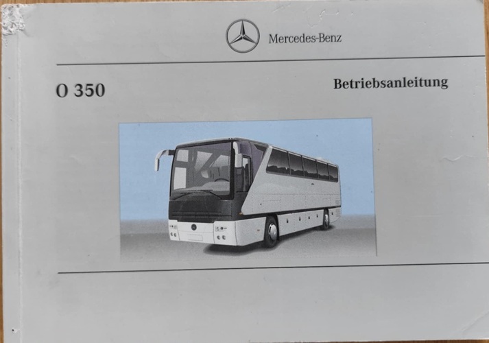 Mercedes-Benz O 350 - Instrukcja obsługi