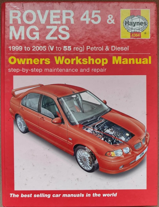 Rover 45 & MGZS - Owners Workshop Manual - Haynes
