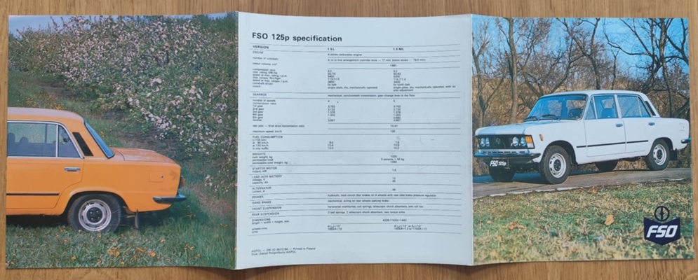 Polski Fiat 125P - Prospekt - obrazek 3