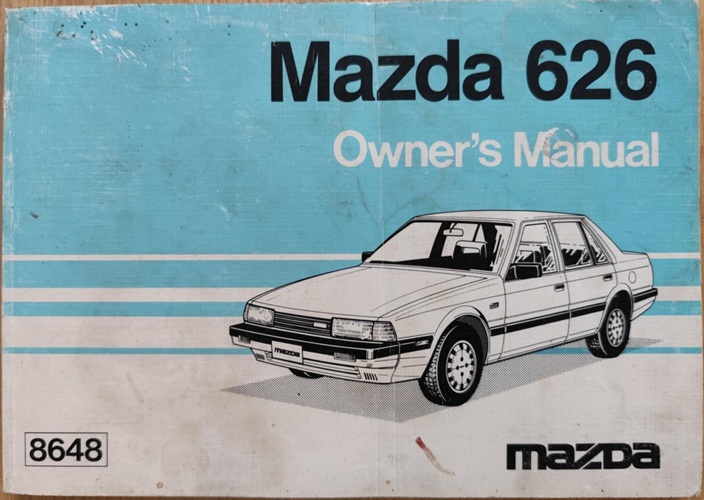Mazda 626 - Instrukcja obsługi 1985