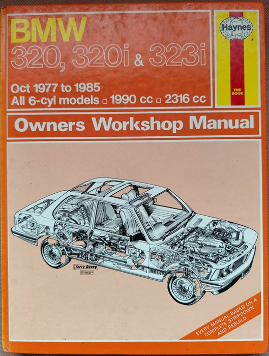 BMW 320, 320i, 323i - Owners Workshop Manual - Haynes
