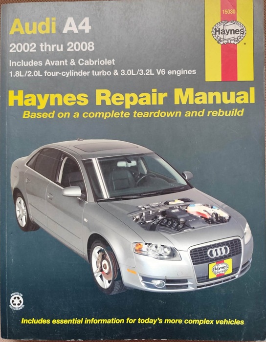 Audi A4 - Haynes Repair Manual