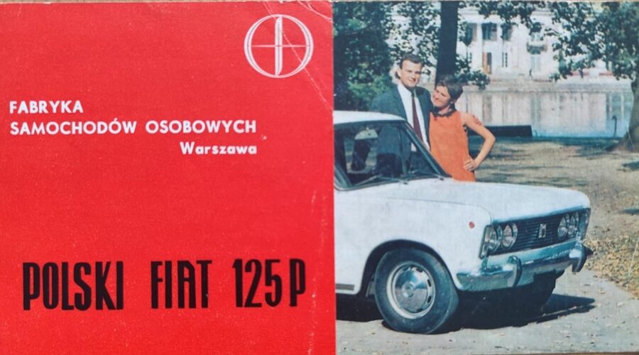 Polski Fiat 125P - Ulotka