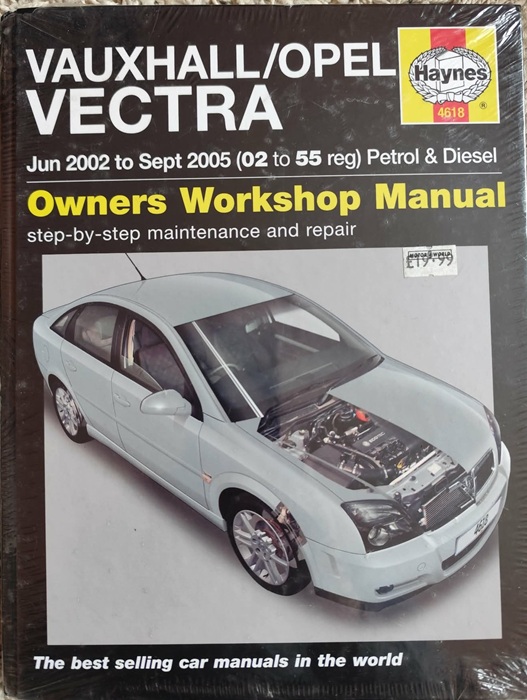 Vauxhall Opel Vectra - Haynes Owners Workshop Manual