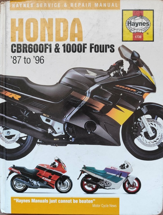 Honda CBR600F1 & 1000F Fours - Haynes Service & Repair Manual