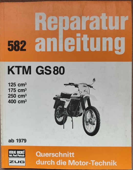KTM GS80 - Reparaturanleitung 582